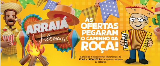 Leia mais sobre o artigo SHOW DE OFERTAS KIBE MAIS DE 17 À 19/06