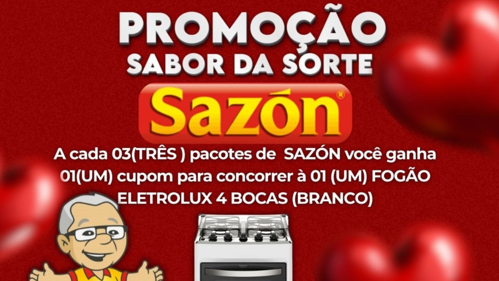 Leia mais sobre o artigo CAMPANHA SAZÓN DA SORTE                                                                  -KIBEMAIS 17/03 Á 05/04 –